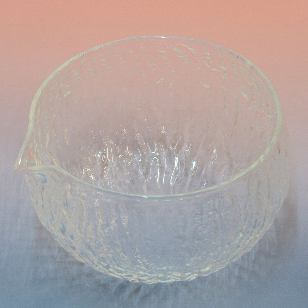 Clear Glass Matcha Bowls