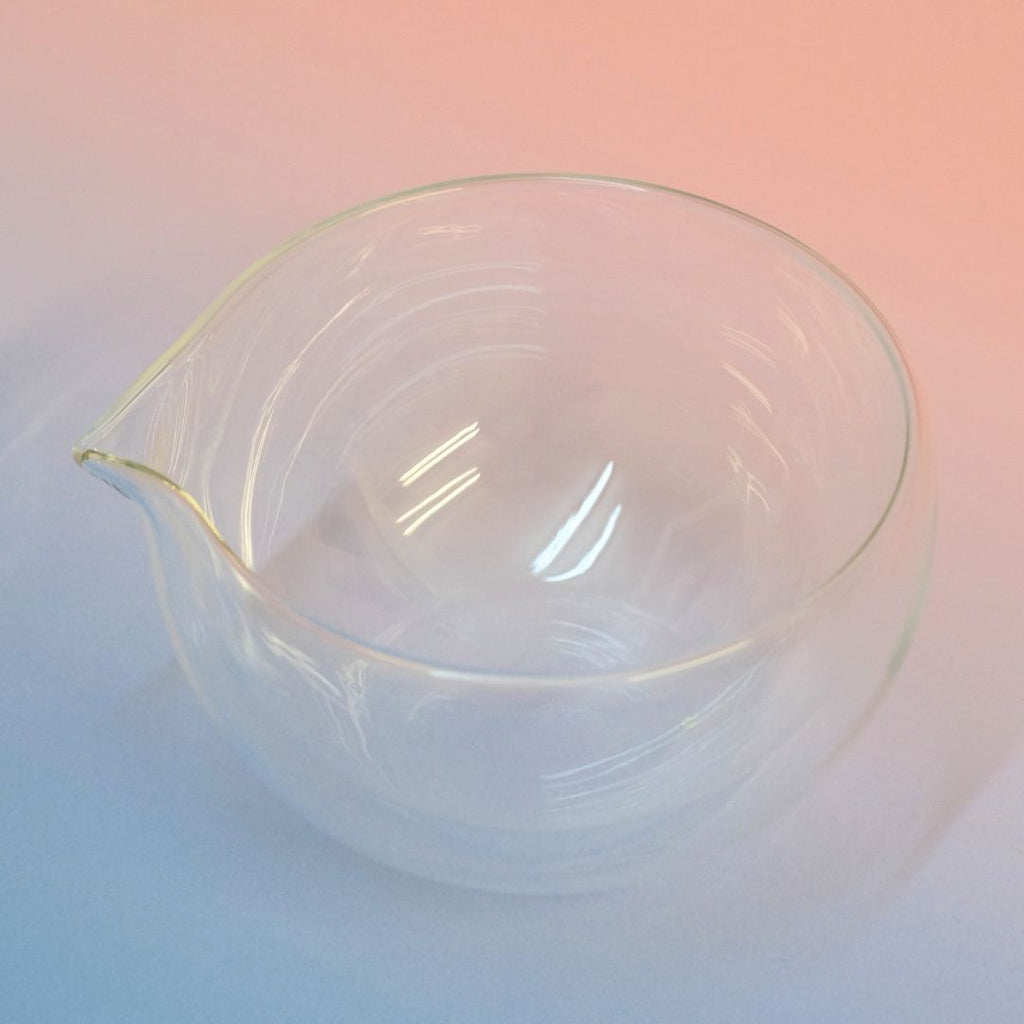 Clear Glass Matcha Bowls