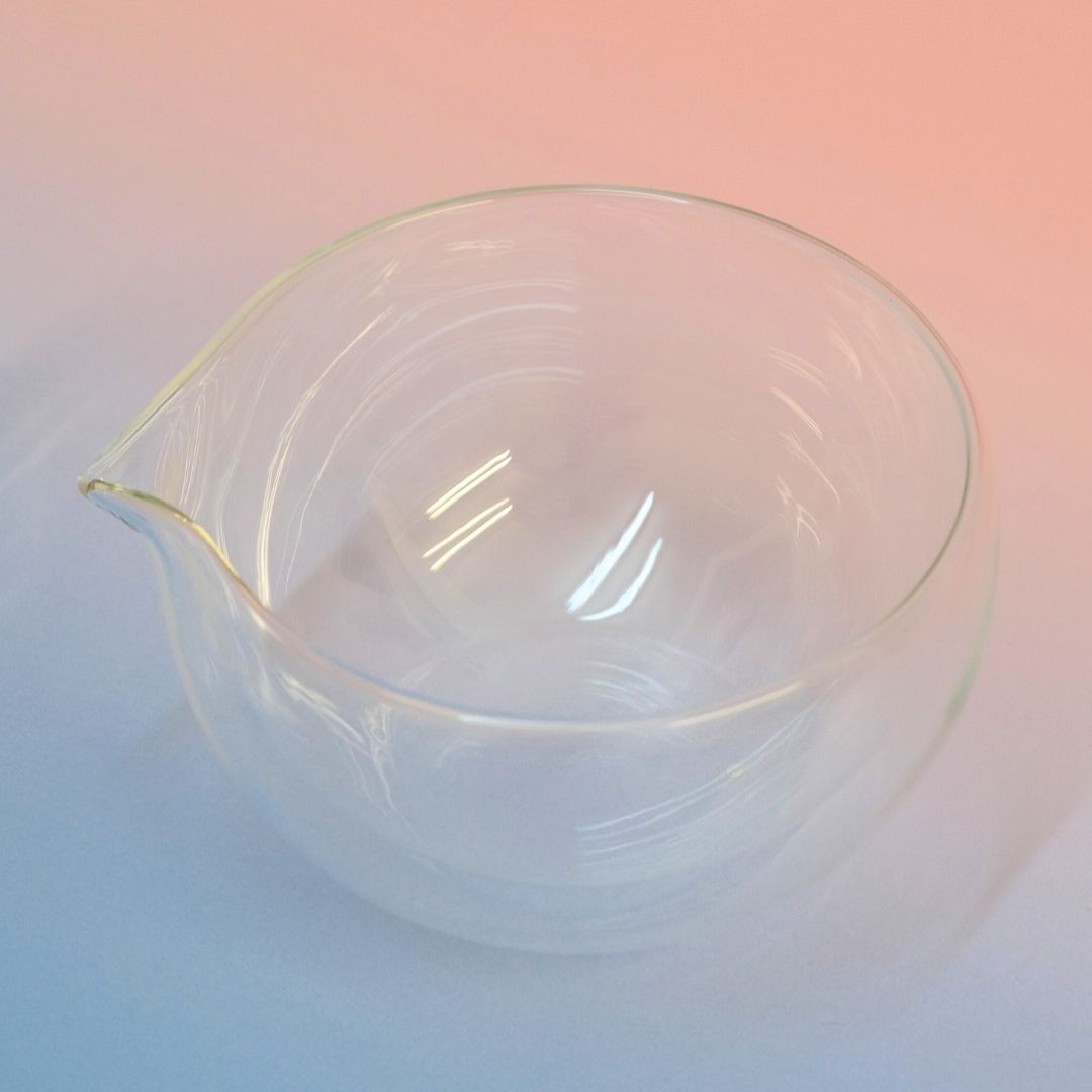 Clear Glass Matcha Bowls